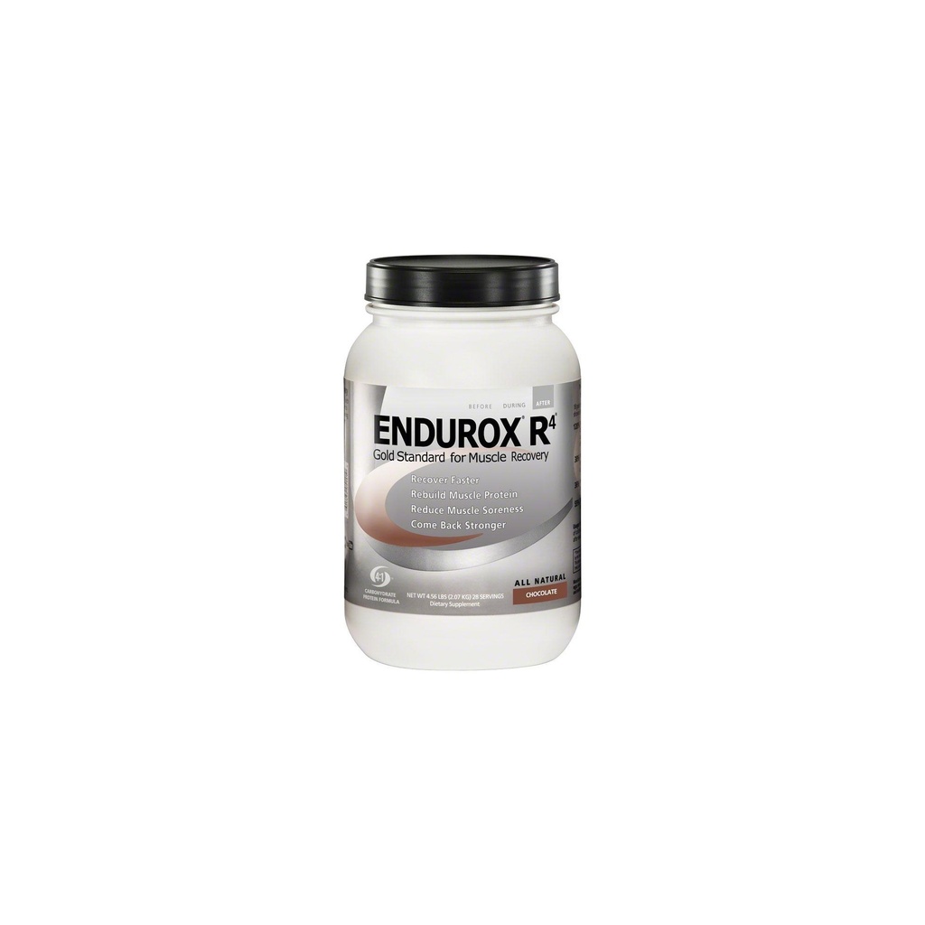 Endurox R4 von PacificHealh - All Natural Post Workout Recovery Drink Mix mit Protein + Carbs & Elektrolyte - für schnellere Erholung, reduziert Soreness & Muskelaufbau - 28 Servietten (Chocolate)