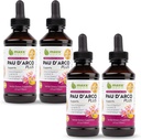 Maxx Herb PAU D’Arco Extrakt mit Dandelion Root & Red Clover Therapeutic Blend, PAU Darco Tinkture absorbiert besser als Taheebo Tee oder Kapseln, für Immununterstützung, 4 Flaschen (240 Servierungen)