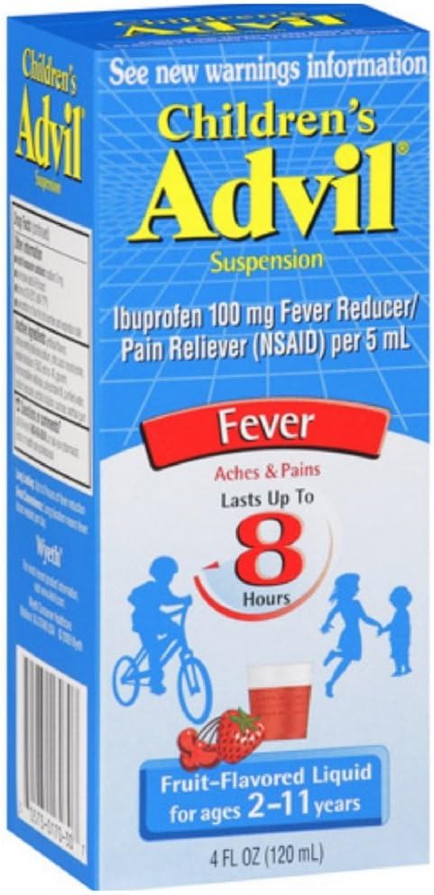 Advil, Kinder-Suspension, Obst geflammt, 4 Unze