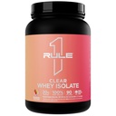 Regel 1 Clear Whey Isolate - 20g Allwhey Isolate Protein, über 9g EAAs, 300mg Elektrolytmineralien, 90 Kalorien, Licht, Krüppel und Refreshing Geschmack (27 Servierungen, Erdbeeren-Lemade)