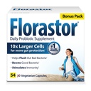 Florastor Daily Probiotic Supplement für Frauen und Männer, bewährt, um Verdauungsgesundheit zu unterstützen, Saccharomyces Boulardii CNCM I-745 (54 Kapseln), Packung von 3