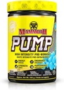 MAMMOTH PUMP – Pre Workout Powder, Superior Muskelpumpen, Stärke und Ausdauer erhöhen, Explosive Power & Energy Supplement, Höherer Fokus, schnelle Erholung, reduzierte Soreness (60 Serves, Blau