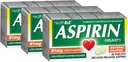 HealthA2Z® Aspirin 81 mg | Low Strength | Enteric Coated | Pain Relief | Reduces Minor Aches Muscle Pain & Cramps | Fever Reducer | Reduces Headache (40 Zähler (Pack von 3))