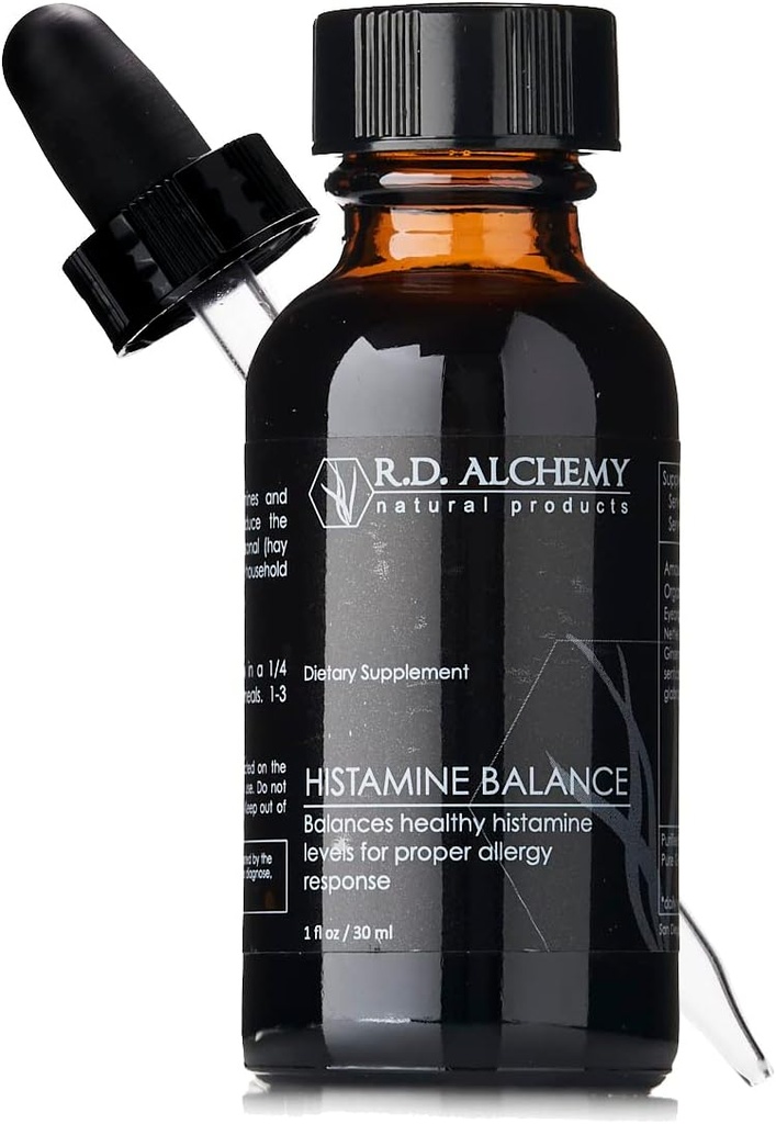RD Alchemy - 100% natürliche und organische Histamin Balance Extrakt zu Balance gesunde Histamin Levels für Proper Allergy Response - Augenreizung, Runny Nose, Coughing oder Congestion