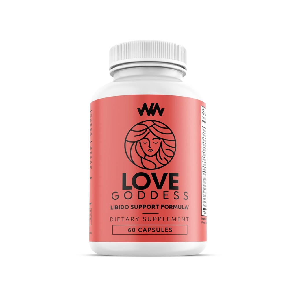 Frauen-Ergänzung, die Libido | Enhance Intimacy, Passion und Desire | Miura Puama für weibliche spezifische Arousal | Liebe Göttin | Vitamin | Warped Wellness