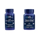 Life Extension Super R-Lipoic Acid – Langlebigkeitsergänzung für Oxidative Stress Defense & Neuro-mag Magnesium L-Threonat, Magnesium L-Threonat