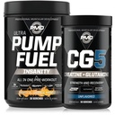 PMD Sports Ultra Pump Fuel Insanity - Pre Workout - Tropical Orange Mango (30 Servierungen) Sport CG5 Premium Creatine und L-Glutamin Pulver (60 Servierungen)