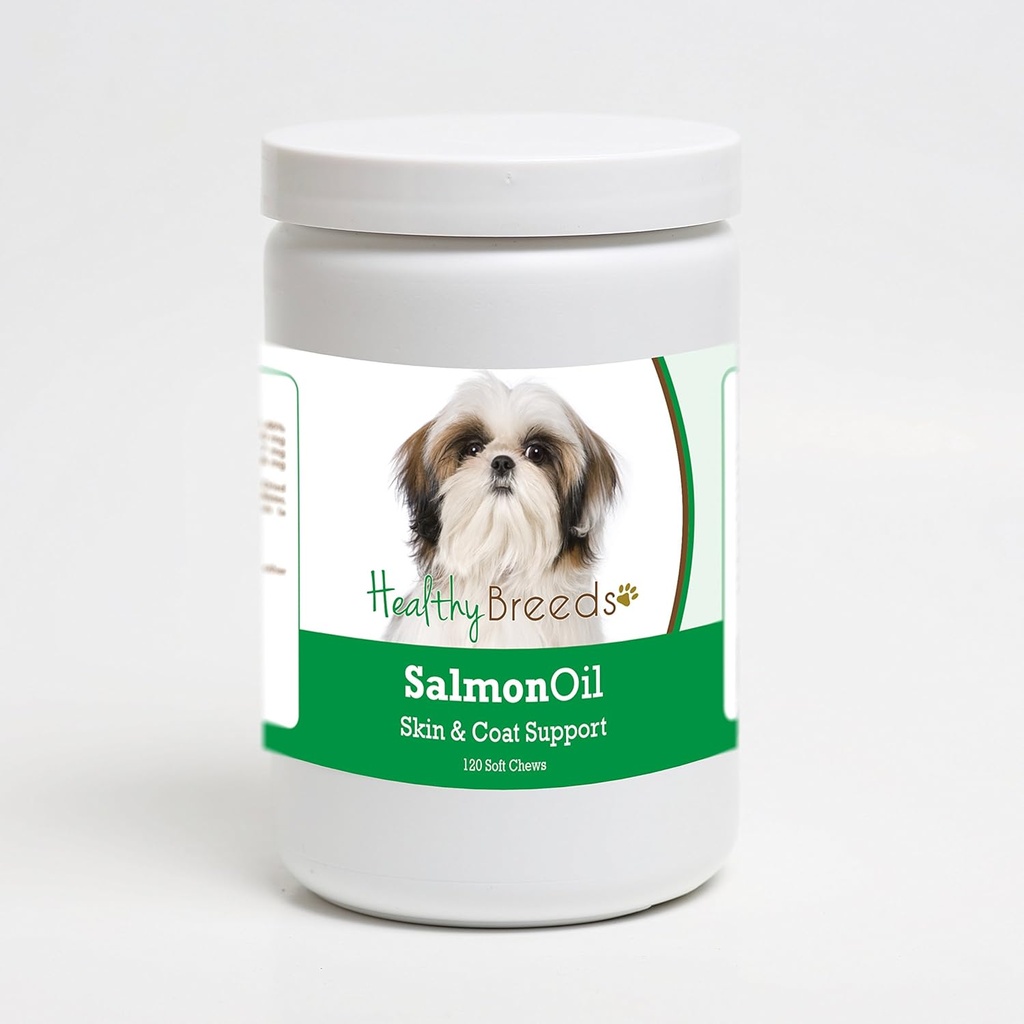 Gesunde Rassen Shih Tzu Lachsöl Weiche Käse 120 Zähler