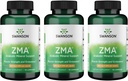 Swanson ZMA - Energie, Stoffwechsel und Muskel-Recovery-Unterstützung für Männer und Frauen - Anabolische Mineral-Unterstützung für Athleten Kombination Zink und Magnesium mit Vitamin B6 - (90 Kapseln, 800mg Jeder) 3 Pack