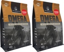 Omega Wafers - Superior Horse/Equine Skin, Coat und Immun Support Supplement - Omega 3, 6, 9 und Biotin (Peppermint, 2 Pack(120 Count Total))