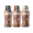 OWYN Only What You Need Doubleshot Dairy Free Keto Protein Kaffee Shake, Variety Pack, 0g Zucker, 20g pflanzliches Protein, 180mg Koffein, Gluten & Soy Free, Non-GMO, Vegan (36 Pack, 12 Fl Oz Flaschen)