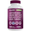 26-in-1 Nitric Oxid Supplement - Herz- und Zirkulationsunterstützung mit CoQ10, Turmeric, Organic Beet Root, Hawthorn Berry & Garlic - 2103mg pro Servierung (120ct)