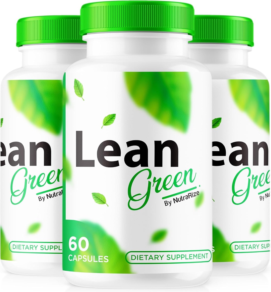 (3 Pack) Lean Green Capsules - Natürlich unterstützt Active Lifestyle und Fitness, Premium Keto Pillen für nachhaltige Energie und Gesundheit, Lean Green Formula, LeanGreen Official Review (180 Kapseln)