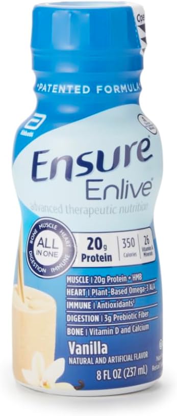 Stellen Sie sicher, Advanced Therapeutic Nutrition Shakes, Vanille, 8oz Flaschen, Case of 24