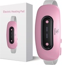 Elektrisches Heizkissen, Tragbares Cordless Menstrual Heizkissen mit 4 Wärmestufen und 4 Massagemodi, Schnelle große Heiz Belly Wrap Belt für Cramps, Back Pain Relief Geschenke für Frauen Mädchen Sie (Pink)