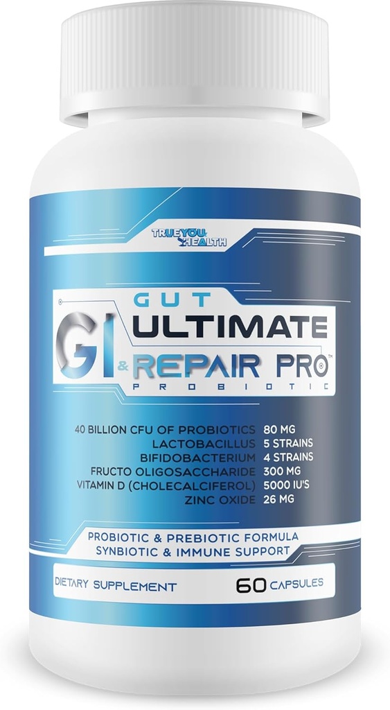 Gut & GI Ultimate Repair Pro Probiotic - Unsere besten Gut Probiotika für volle probiotische GI, Gut, & Vag Unterstützung - Probiotische Vag Gesundheit - Frauen Probiotika für Gut Gesundheit und Vag Gesundheit - Vag Probiotics