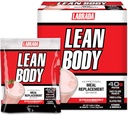 Labrada Lean Body Disposition All-In-One Erdbeer-Meal Ersatz Shake, 40g Protein, Whey Blend, 8g Gesunde Fette EFA's & Fiber, 22 Vitamine und Mineralstoffe, Keine künstliche Farbe, Glutenfrei, (20 Packungen)