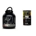 Animal Whey Isolate Protein Pulver, geladen für Post Workout und Erholung & Pak - Günstig All-in-One Vitamin & Supplement Pack