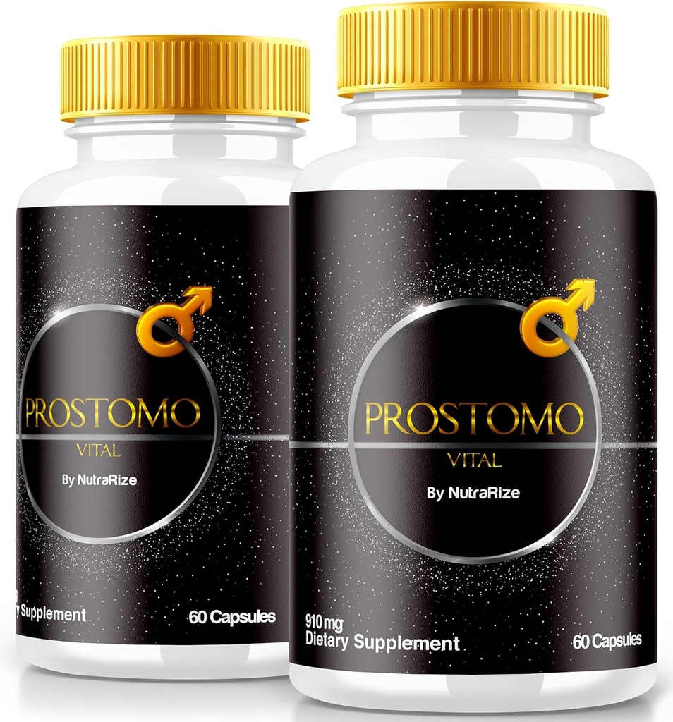 (2 Pack) Prostomo Capsules - Offizielle Formel, um Prostata-Hath zu unterstützen, All Natural Supplement zu Regain-Kontrolle & Leistung Gesamt Wellness, Premium Pros Tomo Pills Review (120 Kapseln)