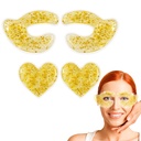 Reusable Gel Eye Pads - Cooling & Warming Eye Compress for Reducing Puffiness, Circles, Falten & Redness - Schmerzlinderung & Entspannung