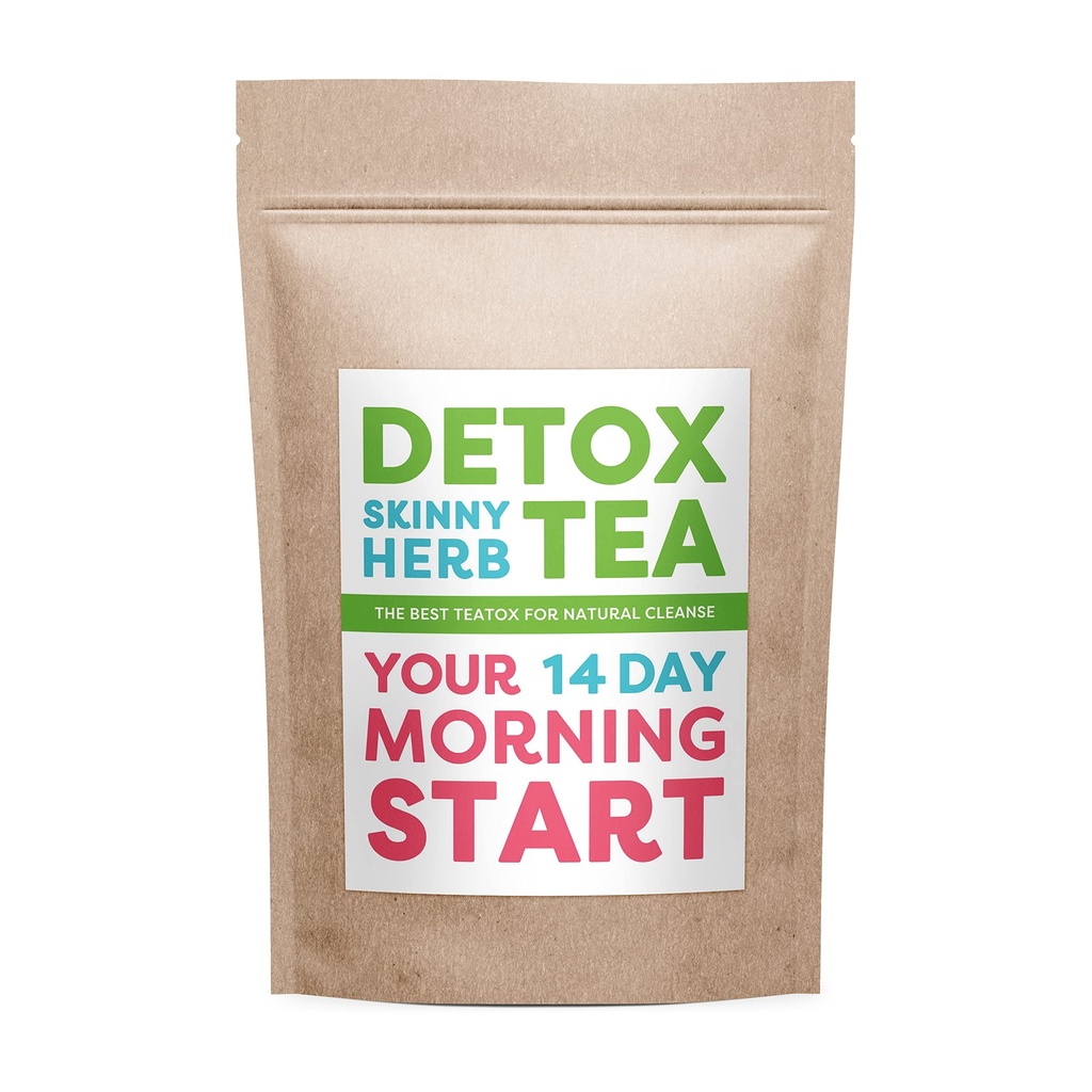 14 Morgen Tee : Detox Skinny Kräutertee - 100% NATURAL