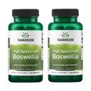 Swanson Double Strength Boswellia-Herbal Supplement Förderung von Joint Support-Ayurvedic Herb für Joint Flexibility & Mobility Support-Made w/Boswellia Serrata Resin-(60 Kapseln, 800mg Jeder) 2 Pack
