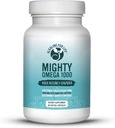 Mighty Omega 1000 Potent Omega 3 Supplement 1000 MG EPA DHA Per Kapsel High Dose Omega 3 Fish Oil South Pacific Anchovy Sourced - Triglycerid Omega 3 Fatty Acid Supplement