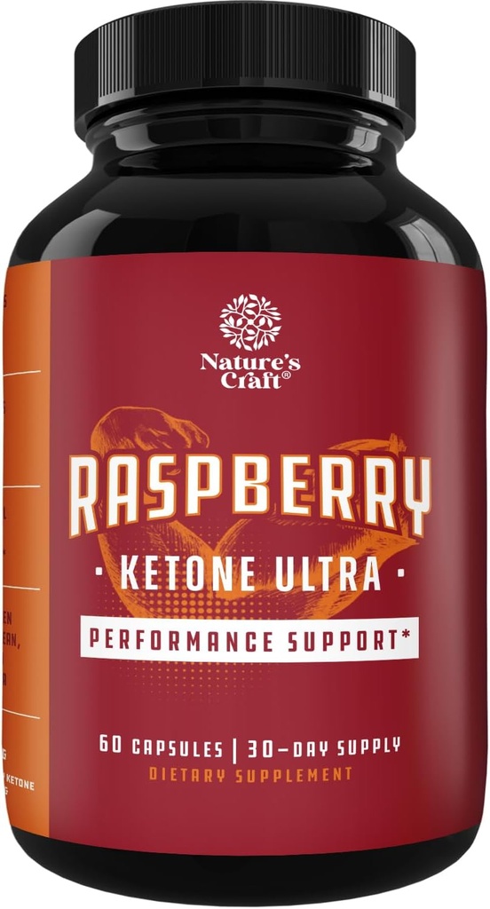 Himbeer Ketone Weight Loss Keto Supplement mit Pure African Mango Apple Cider Essig und Grüner Tee - Natürliche Fat Burner Stoffwechsel Booster, Craving Control für Männer und Frauen