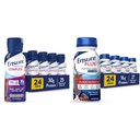 Vergewissern Sie sich COMPLETE Nutrition Shake & Ensure Plus Nutrition Shake With Fiber, 16 Gramm Protein, Meal Replacement Liquid, Milchschokolade, glutenfrei, 8 Fl Oz (Pack von 24)