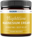 Magnesium Cream – Nighttime Magnesium Lotion – Apply to Legs, Buttocks, Arms oder Chest – Topical Magnesium Chloride – USA Made and Safe for Kids