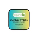Energy Strips - Bequeme tägliche Energie Enhance, unterstützt Vitalität und Fokus, Refreshing Cranberry Flavor, einfach zu bedienen, Nahrungsergänzung, 30 Oral Strips