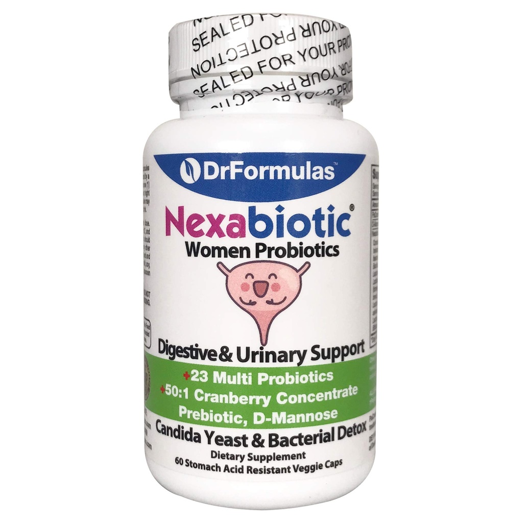 DrFormulas Probiotics für Frauen | Nexabiotic Probiotic zur Unterstützung von Schwangerschaft, Mutter und Baby am besten mit pränatalen Vitaminen und postnatalen Multivitamins verwendet