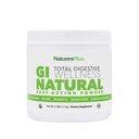 Natures Plus GI Natural Drink Powder - 6.14 Unze, Vegetarisches Pulver - Nahrungsergänzung für Gesamtdiges Wohlbefinden - Probiotika, Präbiotika, Enzyme - Glutenfrei - 30 Portionen