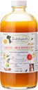 Juka's Organic Co. Liquid Multivitamin for Skin | Hair | Nails with Zinc | Biotin | Baobab | Vitamin A-E |Traced Minerals, Amino Acid | Boost Immune, Energy & Digestive System in Glass Bottles 16oz