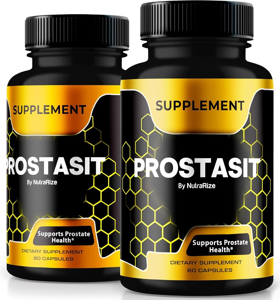 (2 Pack) Prostasit Capsules, All Natural Premium Formula to Support Prostate Heath, Official Supplement for Health and Wellness, Prosta Sit Pastillas Reviews (120 Capsules)