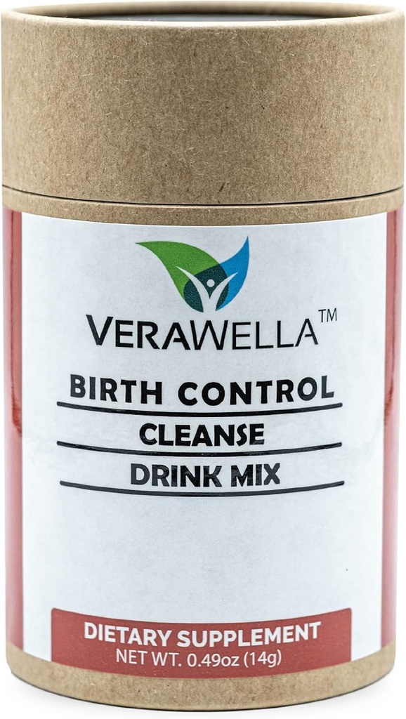 Birth Control Cleanse | 28 Servierungen | Fertilität Ergänzungen für Frauen zu Balance Hormone, Unterstützung & Regulieren Sie Ihren Zyklus | Folat und Chasteberry Vitamin Drink Mix Powder, Sugar Free