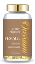 Ovarium® Fertility Support Supplement - Weibliche Mischung - Vegan Multivitamin w/Black Tea Extract, DHA, Omega-3, Chasteberry, & Folate - Unterstützt gesunde Empfängnis und verbessert die Eiergesundheit (60 Kapseln)