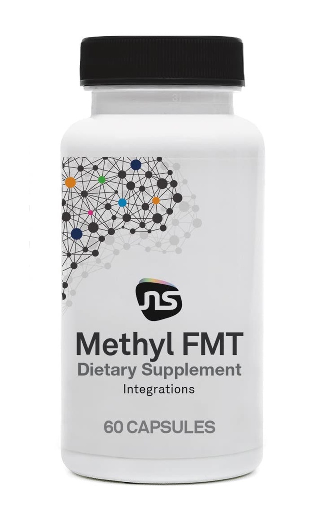NeuroScience Methyl Folate Supplement für Männer, Frauen und Kinder - Methyl FMT Brain Supplement für Immununterstützung & Adrenal Health - Aid Bequemer Methylierung Support - Vitamin B6 & Mehr (60 Kapseln)