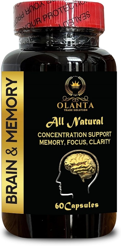 Mind Matrix - Unterstützung Konzentration | Energie & Klarheit | Neural Support Supplement mit Ginkgo biloba | Gehirn Vitamine | Unterstützung kognitive Langlebigkeit - 1 Flasche 60 Kapseln