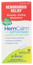 Boiron HemCalm Suppositorien für Hämorrhoid Relief von Schmerz, Juckreiz, Schwellung oder Unglück - 10 Count