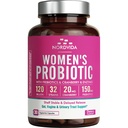 Frauen Probiotic, 120 Billion & 32 Strains mit Cranberry, Prebiotics & Digestive Enzymes, Gut, Vaginal & Urinary Tract Support, 30 Delayed Release Capsules