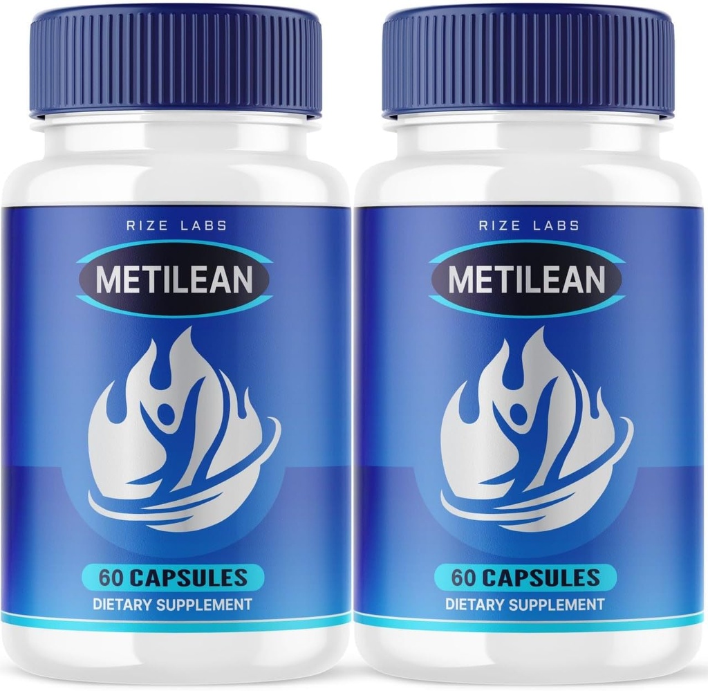 (2 Pack) Metilean Weight Loss Supplement, Metilean Diteary Pills zu Melt Stubborn Belly Fat, Metilean Advanced Formula to Lose Pounds, Metilean Pastillas Bewertungen (120 Kapseln)