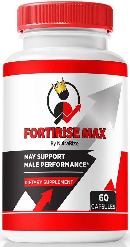 Fortirise Max, Official Fortirise Max for Men - Unterstützt Stamina und Energie Levels, Alle natürlichen Formel, um Leistung und allgemeine Gesundheit zu unterstützen, Fortirise Max Pills Review (60 Kapseln)