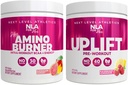 NLA für ihr Pre/Intra Workout Stack (inklusive ihrem thermogenen Amino Hawaiian Sunset und Uplift Pre Workout Raspberry Lemonade)