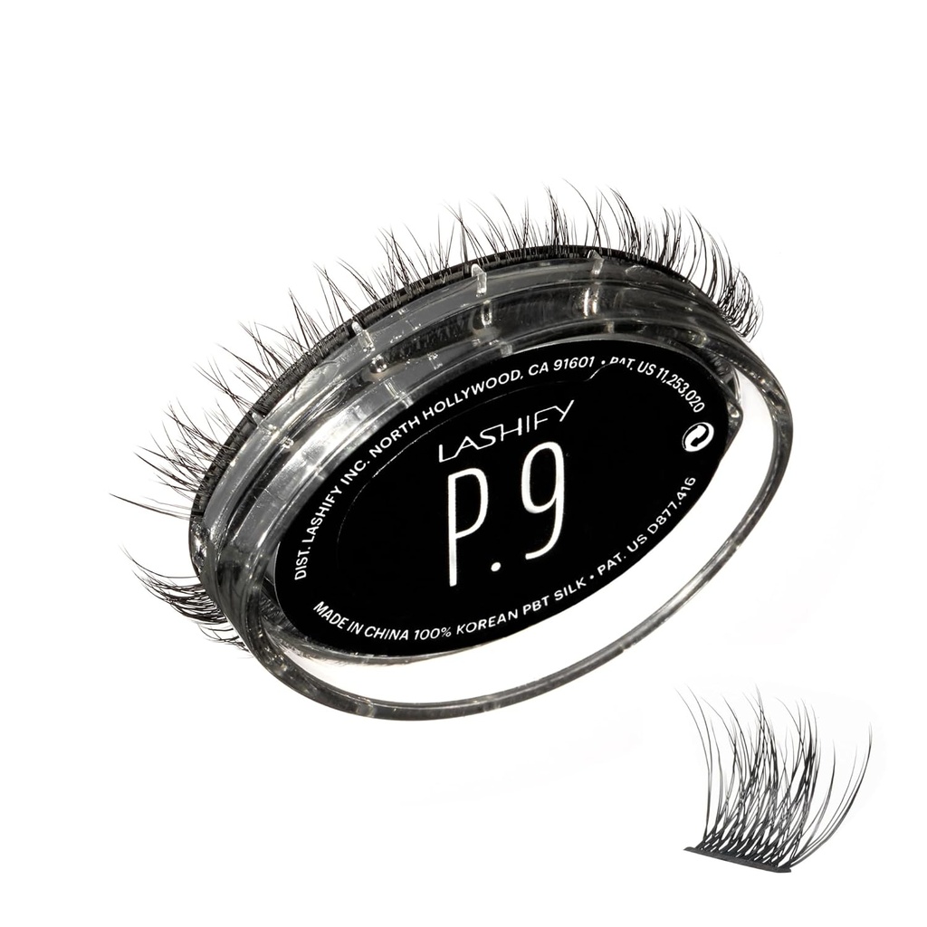 Lashify Plushy 9mm Gossamer Lashes in Schwarz, Easy DIY False Lashes für einen voluminösen aber dennoch natürlichen Look