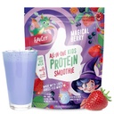 FlavCity All-in-One Protein Smoothie für Kinder (Magical Berry) - Grass-Fed & Undenatured Whey Protein Powder mit 15g Protein & 5g Collagen - Gluten-Free & Non-GMO - 15 Portionen