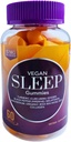 Vegane Schlafgummis für Erwachsene – Bio-Sleep FusionTM mit Melatonin, Magnesium, Turmeric, Ginger, Sea Moss & Collagen – Natürliche Schlafunterstützung, Stress Relief, Wake Up Refreshed – 60 Count