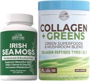 Country Farms ‘Beauty Pack Collagen + Greens Irish Sea Moss, Collagen für Haut, Haarwachstum, Nails & Joints, Ultimate Beauty Support Gift, Paket von 2