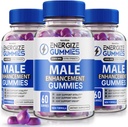 (3 Pack) Energize Gummies - Energize Gummies für Männer, Energize Gummies männlich, Beilage zu fördern Gesamtgesundheit und Wohlbefinden, verwendet, um einen gesunden und aktiven Lebensstil (180 Gummi)
