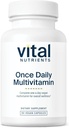 Vital Nährstoffe Einmal täglich Multivitamin | Vegan Multi für Frauen & Männer | Allergen-Free | 19 Essential Vitamine + Antioxidantien für Augen- und Herzgesundheit | Gluten, Dairy & Soy-Free | 60 Kapseln